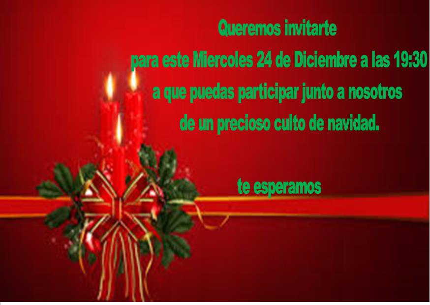 Culto De Navidad Encuentro Con Dios